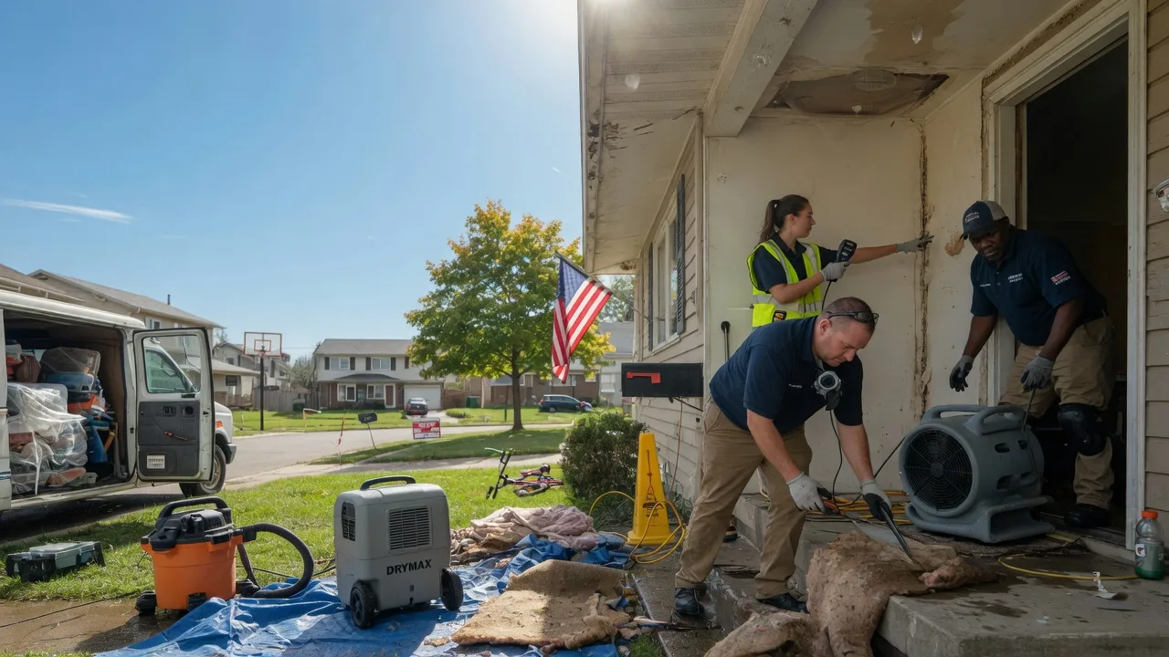 Water Damage Restoration in Jerusalem, OH near me